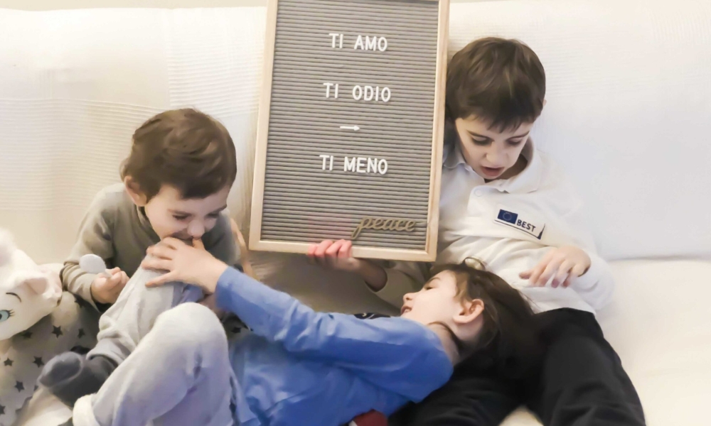 LITI FURIOSE TRA FRATELLI, IL PEDIATRA MI HA CONSIGLIATO DI….