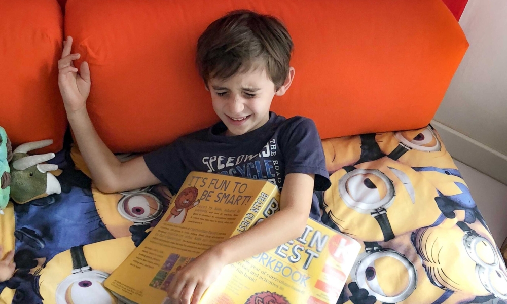 TOBIA, I COMPITI DELLE VACANZE, LE SUE CRISI E LE MIE PAURE
