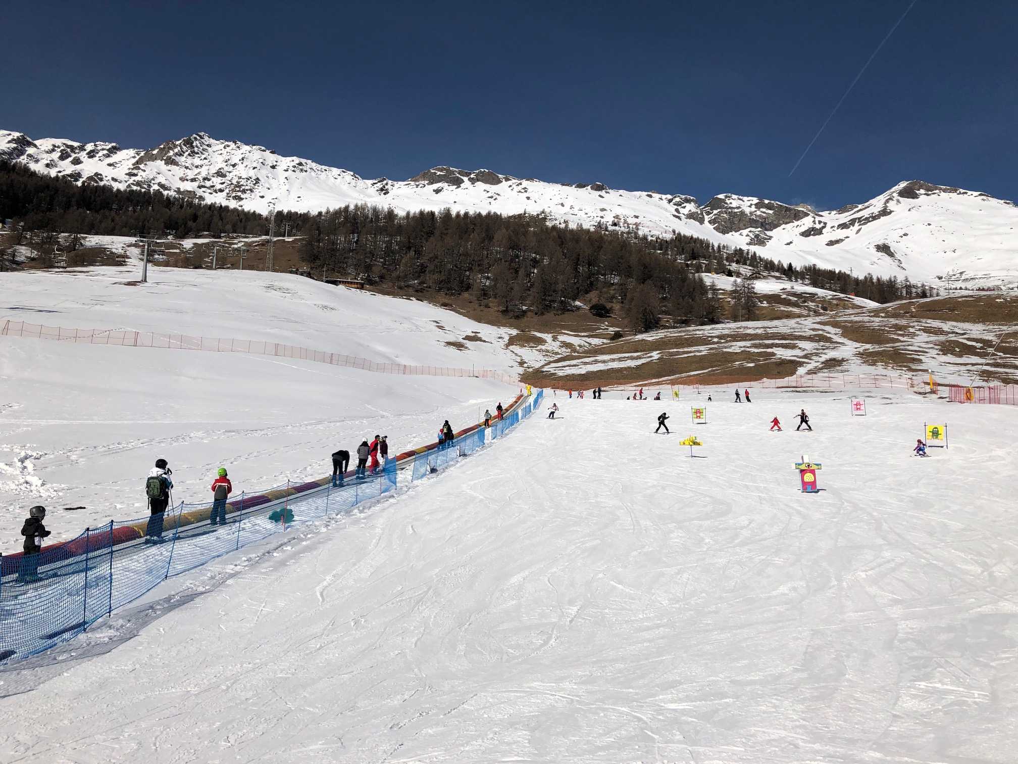 Antagnod Val d'Ayas pista baby