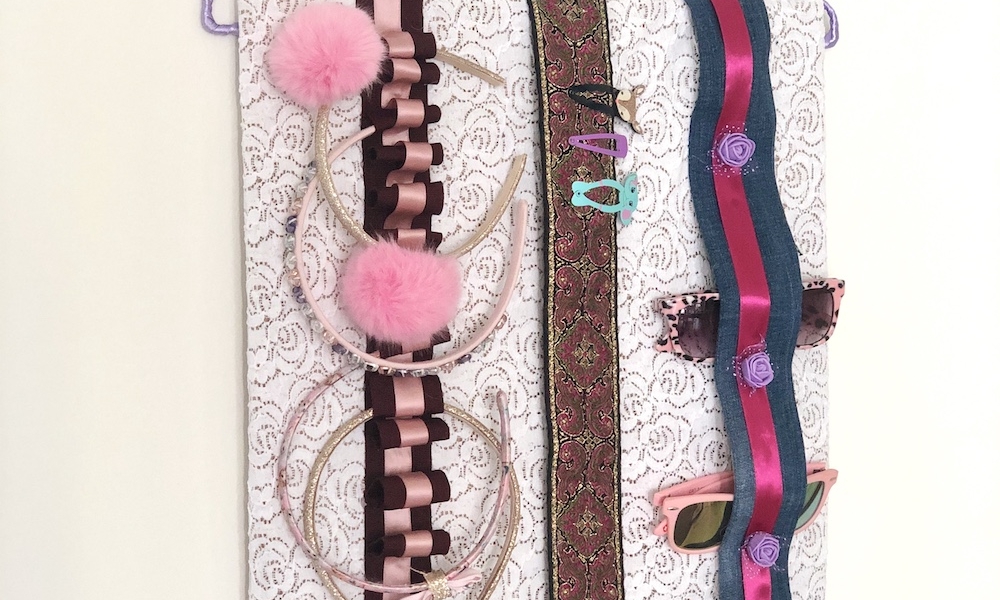 COME REALIZZARE UN ORGANIZER PER CERCHIETTI E FERMACAPELLI CON MATERIALE DI RICICLO