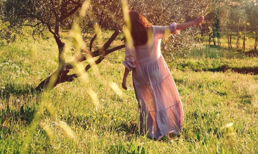 CASA LUCINA ABITI E KIMONO ISPIRATI ALLA NATURA