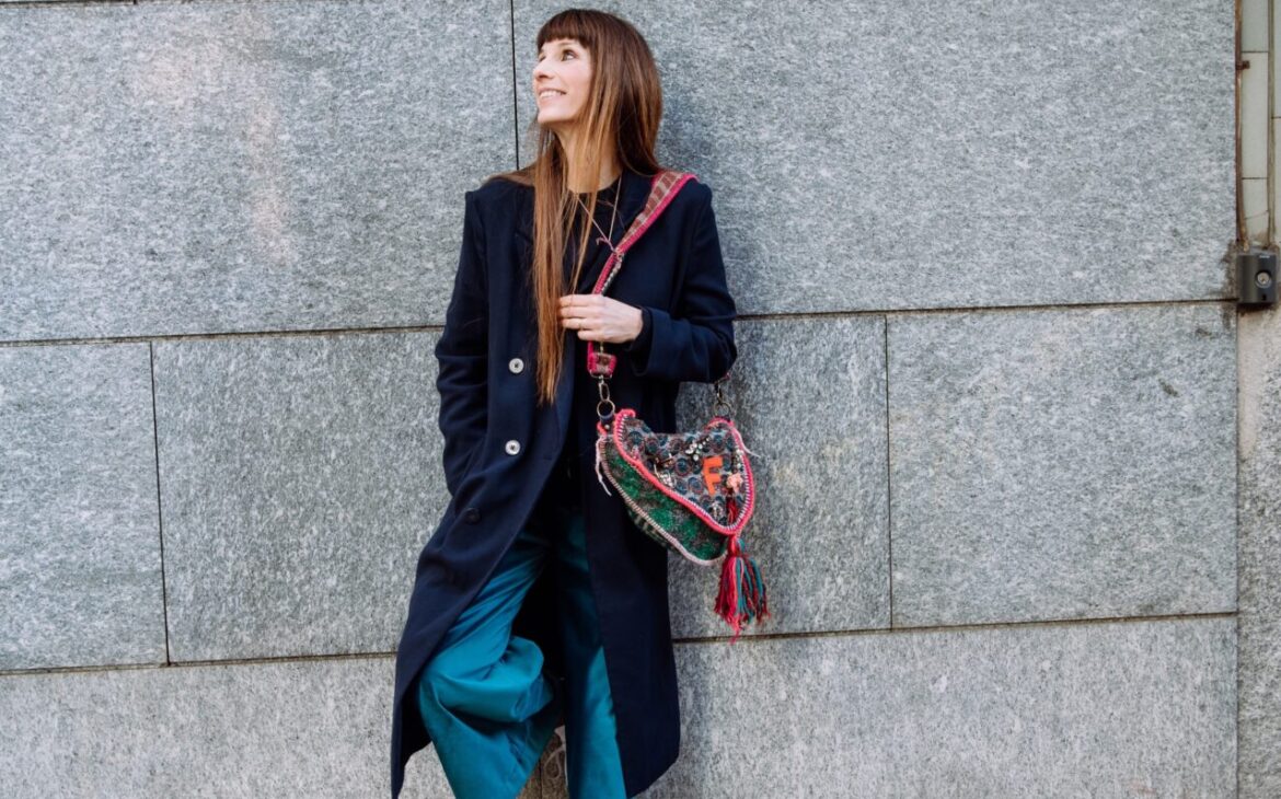 cappotto-blu-over sartoriale leggero donna primavera