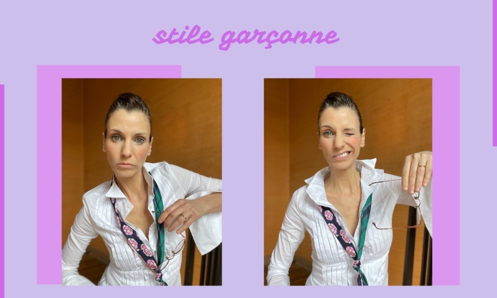 La mia interpretazione dello stile à la garçonne