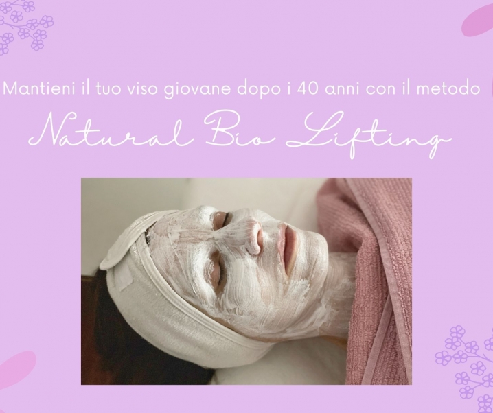 Mantieni il tuo viso giovane dopo i 40 anni con il metodo Natural Bio Lifting