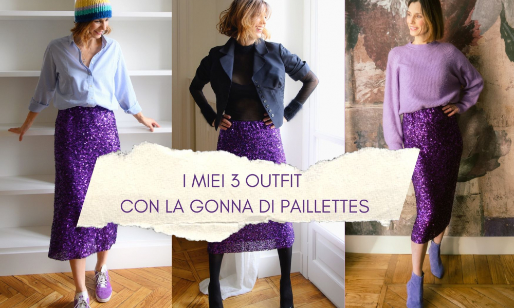 La gonna di paillettes: con cosa indossarla (e con cosa no)