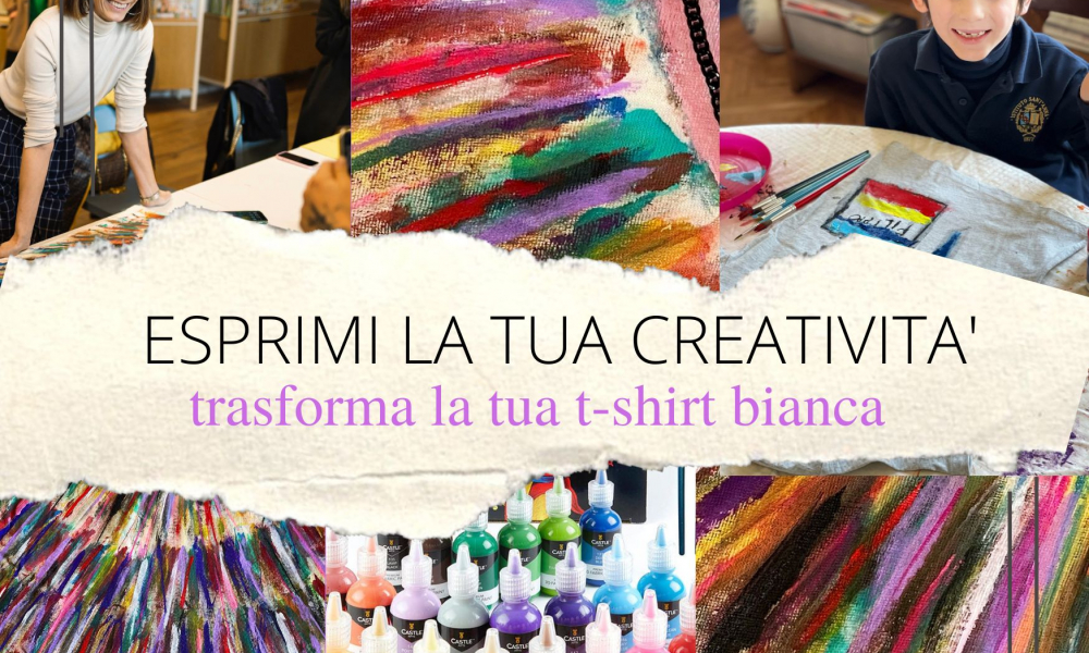 Come trasformare la tua t-shirt bianca in un’esplosione di colore
