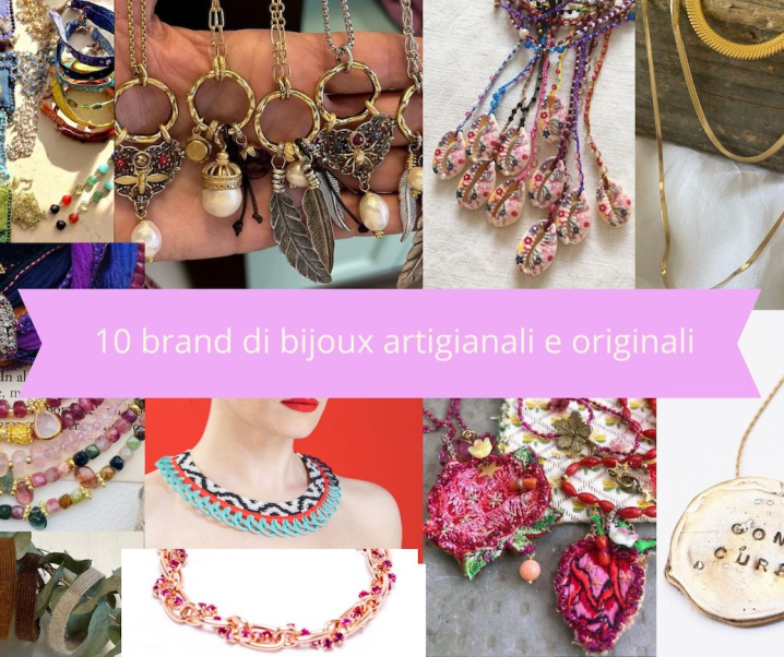 10 brand di bijoux artigianali ed originali da regalare a chi ami