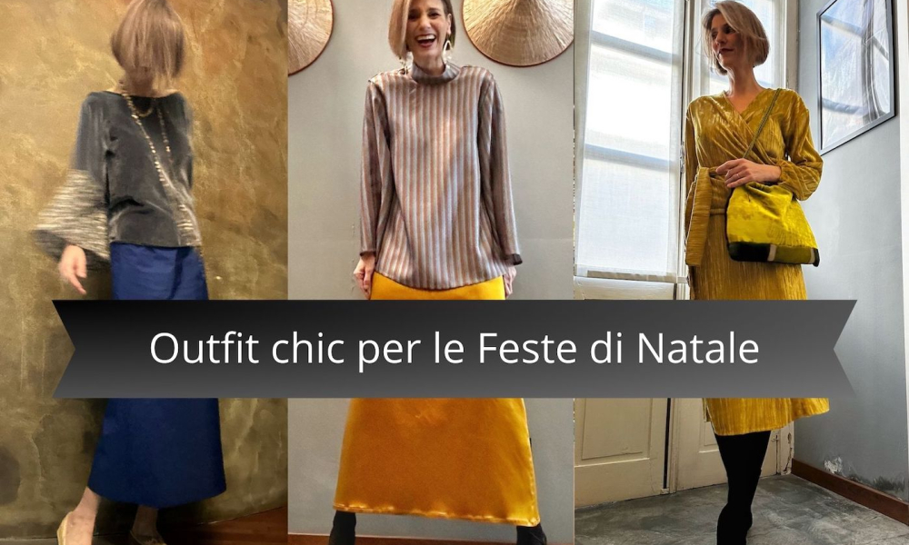 Per le Feste di Natale scegli outfit con tessuti chic