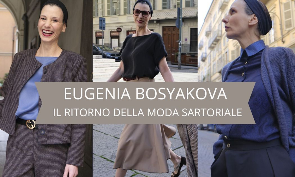 Ritorno all’eleganza: la moda sartoriale di Eugenia Bosyakova