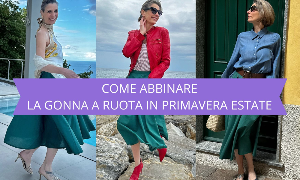 La gonna a ruota: evergreen della moda femminile