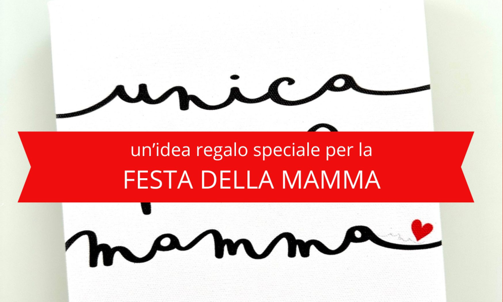 Un regalo speciale per la festa della mamma: un quadro di parole “scrivocorsivo”