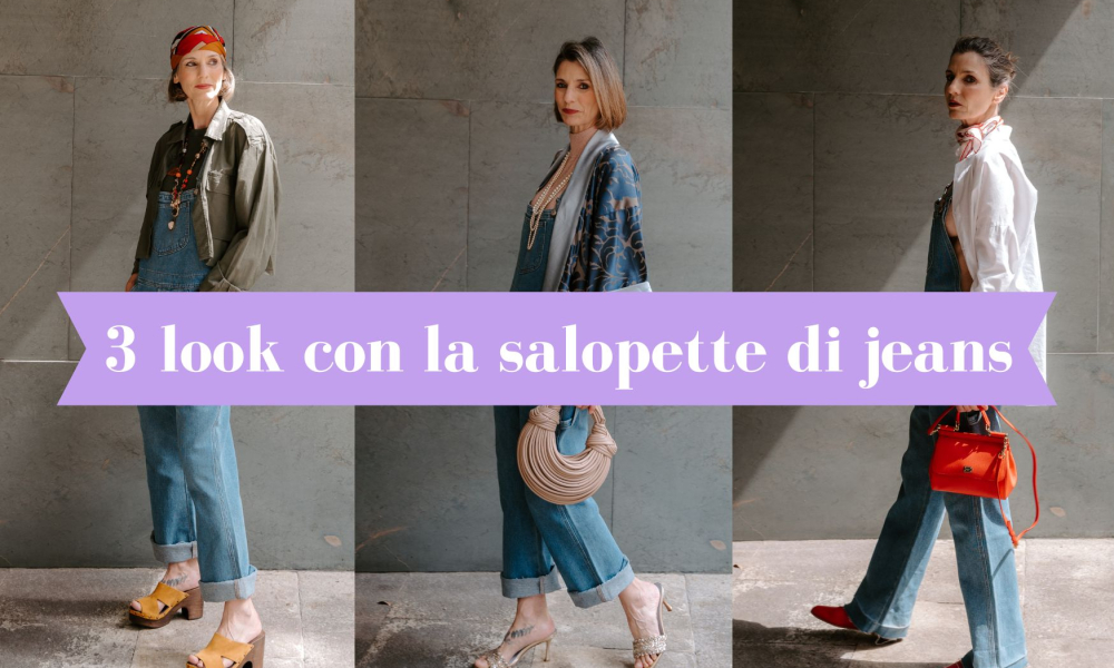 Salopette di jeans: 3 look senza tempo per ogni occasione