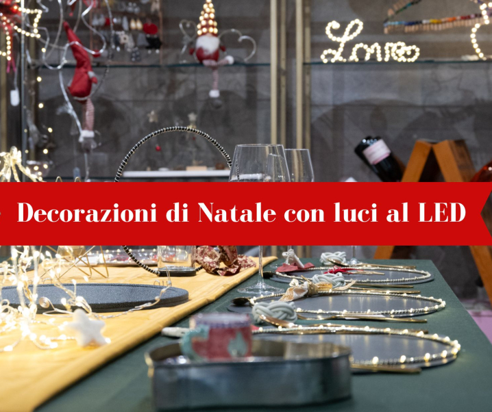 Decorazioni di Natale con luci a LED