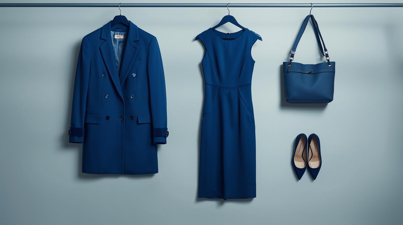 abiti e accessori donna blu scuro 