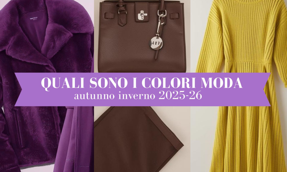 I colori moda autunno-inverno 2025/2026