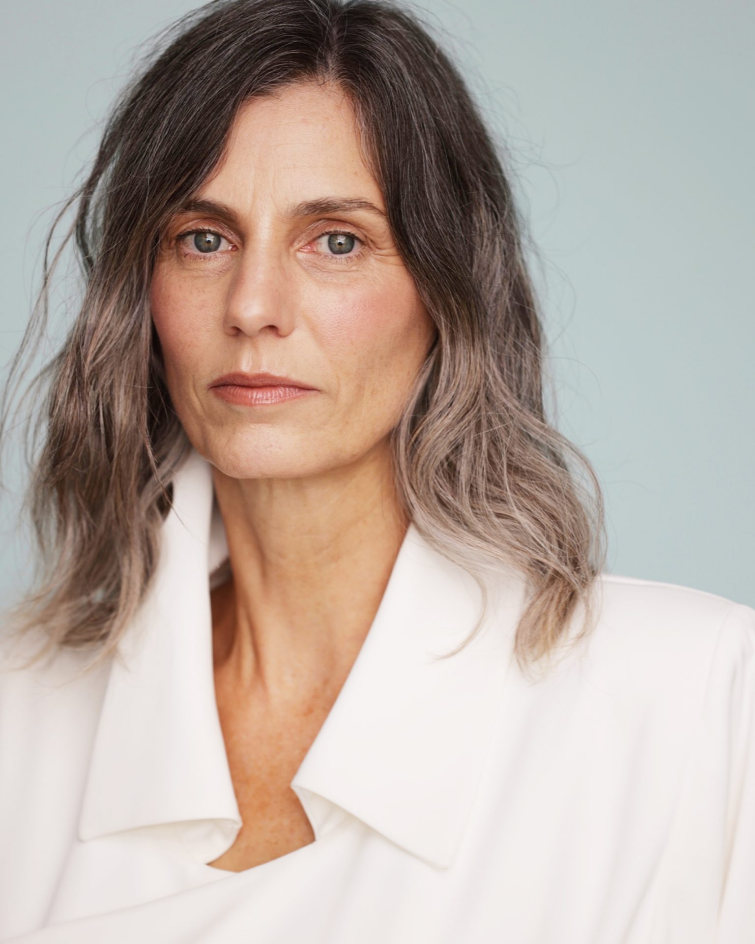 Marie Biondini modella over 50 tendenza no make up