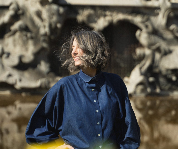 Marie, la camicia boho in denim