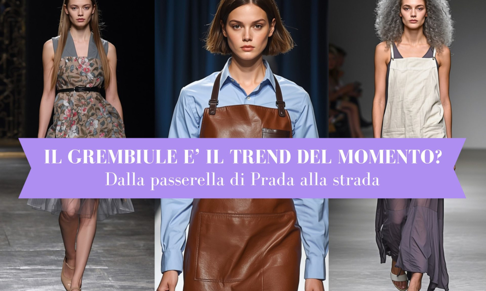 Il grembiule è il trend moda del momento? Dalla passerella di Prada alla strada