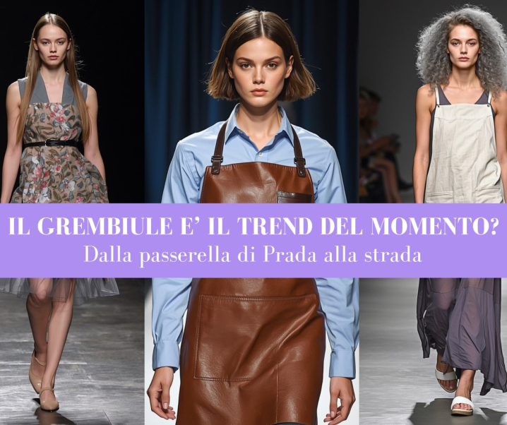Il grembiule è il trend moda del momento? Dalla passerella di Prada alla strada