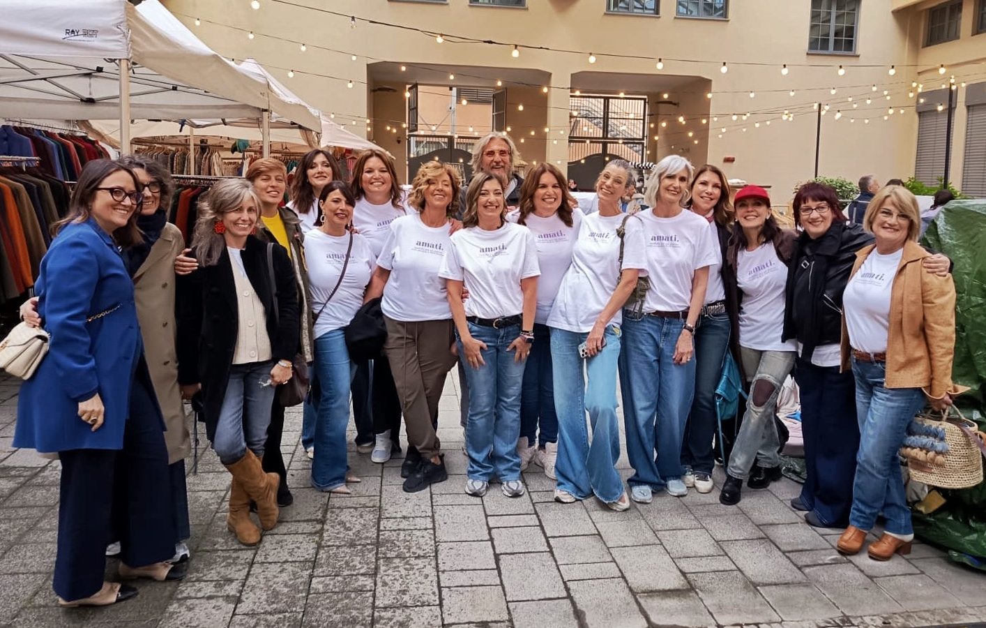 Partecipanti e team della terza edizione di Modella per un giorno
