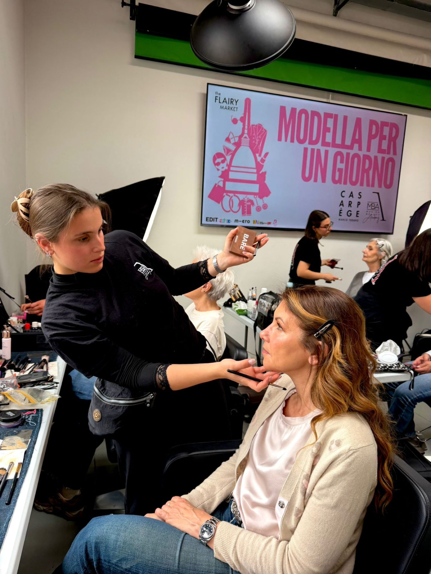 team MBA academy trucca le modelle over 50